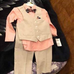 Toddler boys 4 piece set